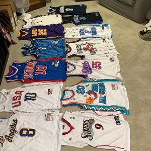 $25 OBO basketball Jerseys - size and details in description